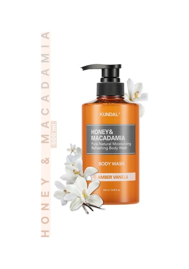 Kundal Honey & Macadamia Amber Vanilla Pure Body Wash 500 ML