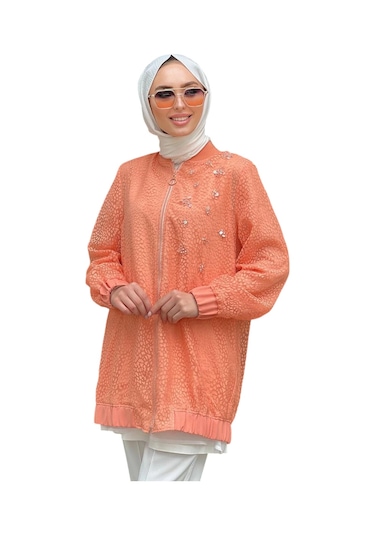 Kayra Kadın Ceket Ka-b24-13067 Pembe