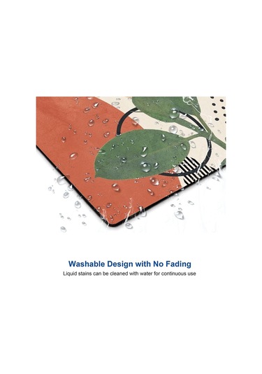 Modern Soyut Mouse Pad Kare Su Geçirmez Kaymaz Kauçuk Tabanlı Mouse Pad Ofis Dizüstü Bilgisayarı İçin, 9,5 X7,9'x0,1' İnç