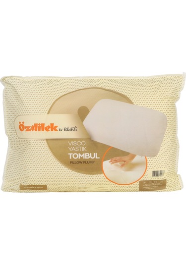 Visco Tombul Yastık 60x40x15 Cm Beyaz