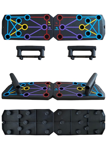 Şınav Tahtası Çalışma Platformu Barları Fitness Spor Push-up