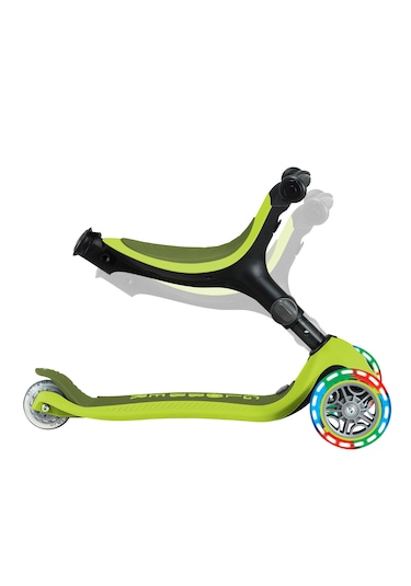 Globber Go-Up Aktive Light Işıklı Scooter - Yeşil