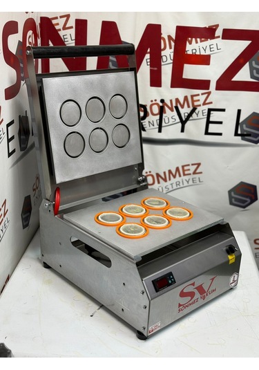 Sönmez Vakum 70 Mm Sos Kabı Yapıştırma Kapatma Makinesi Dürüm Sosu Paketleme Makinası