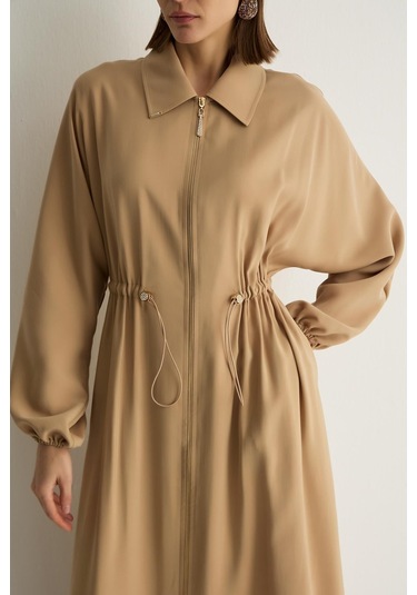 Senna 30021 Shon Elbıse Camel Camel