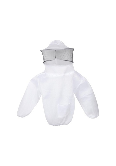 Trendooze Rahat Örtüsü Malzemeleri Hava Çit Ceket Beyaz Arıcılık Arıcılık Açık Mg