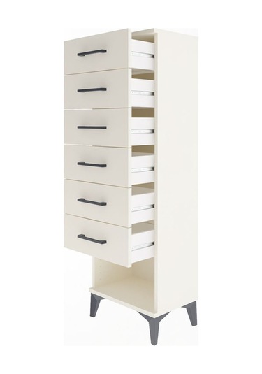 Arges Dolap 6 Çekmeceli 44x30x134 Aytaşı-aytaşı Aytaşı