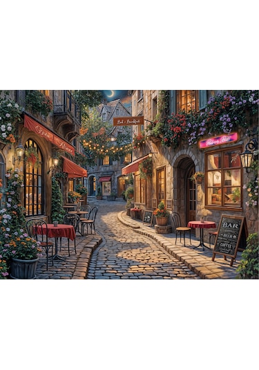 Anatolian 1000 Parçalık Puzzle - Barlar Sokağı 1208