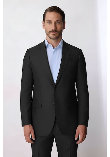İgs Erkek Füme Bari 4 Drop Klasik Takım Elbise-23997