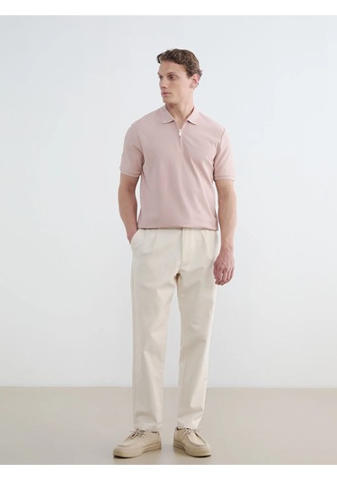 Lc Waikiki Pembe Polo Yaka Erkek Tişört
