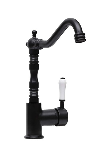 Fkn Mix Porselen Rustik Siyah Eviye Bataryası