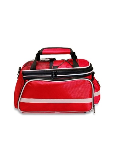 Didadodo Dağ Bisikleti Arka Raf Su Geçirmez Çanta, Kırmızı Kırmızı