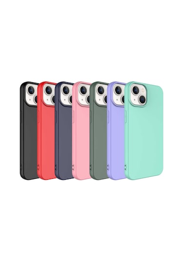 Ardemix Apple Uyumlu iPhone 14 Plus Mara Lansman Kılıf-lila Lila