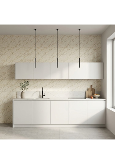 120 Cm X 280 Cm Duvar Paneli,salon,duvar,tv Ünitesi-bej Mermer Desen Mt123-120x280