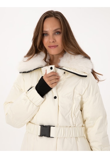 Pierre Cardin Kadın Ekru Kaban 50308959-vr019 Ekru