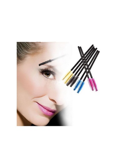 Suntek 50 Adet Pro Tek Kullanımlık Maskara Değnek Fırça