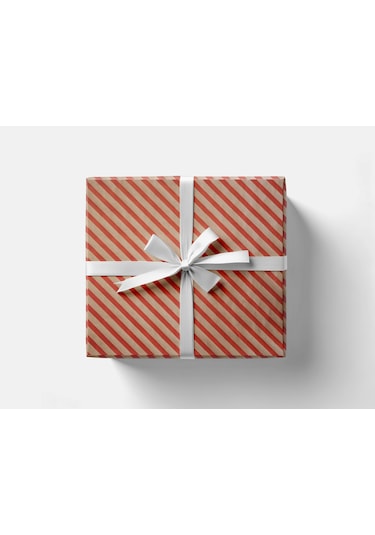 Kırmızı Verev Kraft Ambalaj Kağıdı Seti 10 Rulo Kağıt 70x100 C