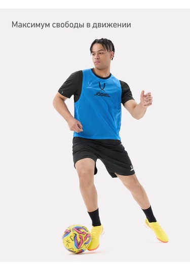 Jogel Antrenmanlar İçin Sporcu Yaka Futbol Yaka 423207289 Mavi