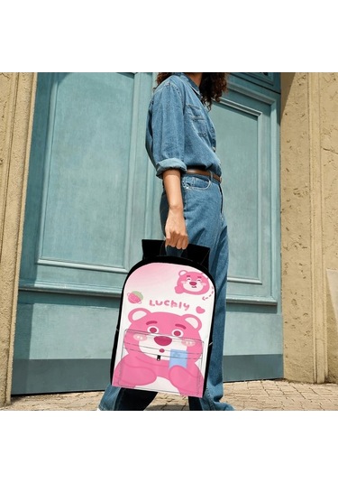 Trendooze Ve Siyah Siyah Sırt Seyahat, Organizasyon Kılıfı Kawaii Karikatür, İş, İle Gençler, Dizüstü Çoklu Çantası, Bölmeleri Bilgisayar Abd67 15.6 Us Siyah