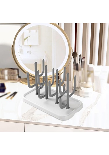 Suntek Bardaklar Için Şişe Kurutma Rafı Tezgah Üstü Kolay