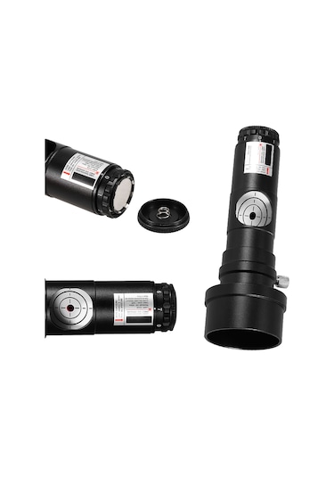 Samdoo Güneş Sistemi Teleskop Aksesuarı: Lazer Hizalama Gözlüğü Pil Yok 7 Parlaklık Seviyesi 1.25/2 İnç Uyumlu Alüminyum