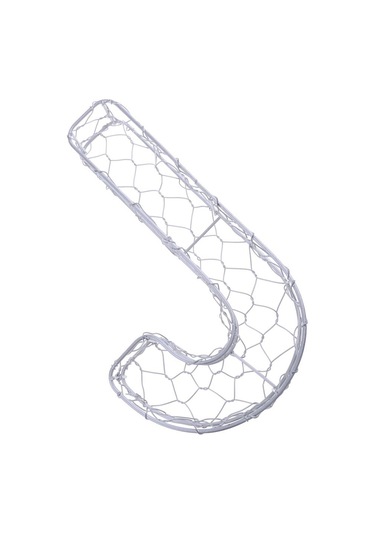 Suntek Magideal Alfabe Demir Tel Çelenk Çerçeve Etli Saksı Metal J