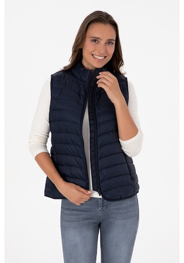 U.s. Polo Assn. Kadın Lacivert Yelek Dokuma 50308083-vr033 Lacivert