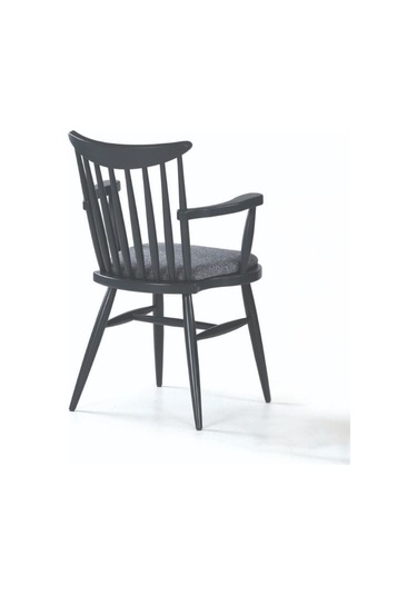 Cotswold Ahşap Kolçaklı Sandalye Ceviz - Kahverengi