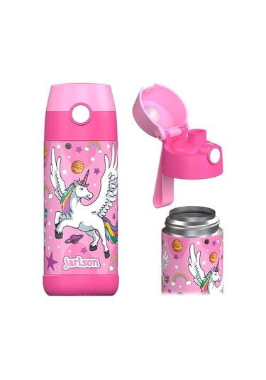 Çocuk Su Şişesi Yalıtımlı Paslanmaz Çelik Su Şişesi Bpa Içermez Sızdırmaz Okullar Ve Anaokulları Için Bardak Kapaklı Çocuk Şişesi 5pjyzd Diğer