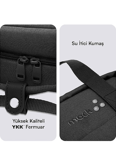 Mack MCE-1521 15.6" Nova Eco Laptop Sırt Çantası Siyah