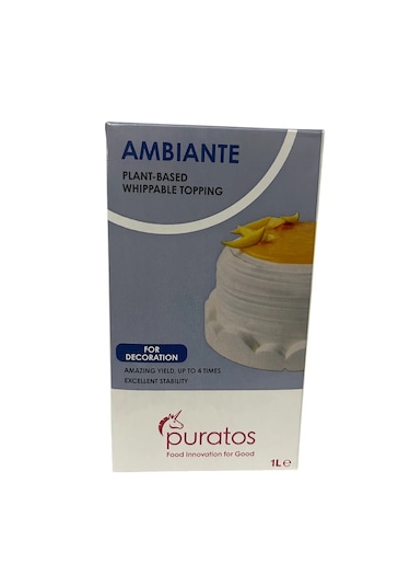 Puratos Ambiante Vegan Bitkisel Sıvı Şanti 1 L