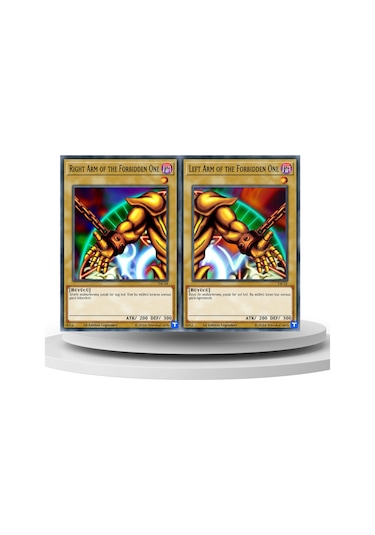 Yu-gi-oh Yenilmez Exodia Türkçe Kutulu Kartları