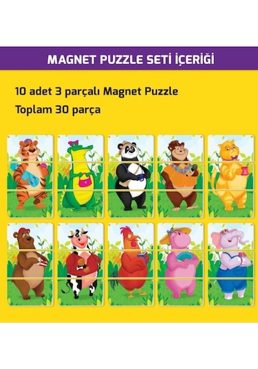 Mucit Karınca Magnet Puzzle Dikkat Geliştiren Zeka Oyunu