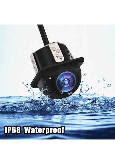 Audiomax Geri Park Vites Kamerası Hd Su Geçirmez 5 Mt Kablo