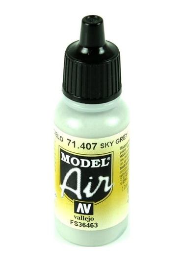 Vallejo Model Air 71407 Sky Grey – Acrylluftfarbe Für Modellbau