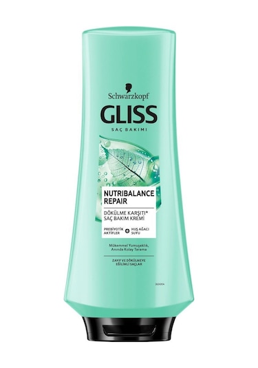Schwarzkopf Gliss Nutribalance Repair Dökülme Karşıtı Saç Kremi 360 ML