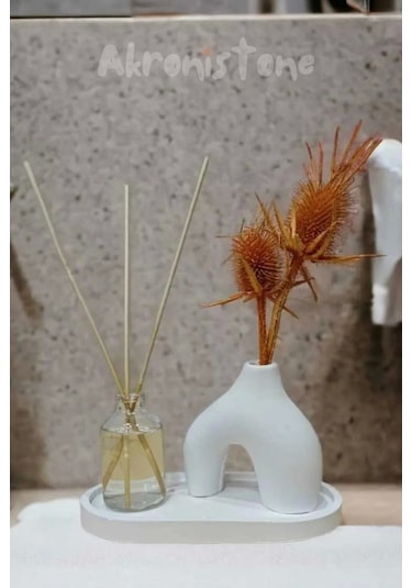 Tepsili Minimal N Vazo Ve Vanilya Oda Koku Seti Çok Renkli