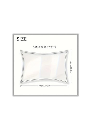 Trendooze Leke Temizleyici Beyaz Soğutucu Yastık 2li Set Nefes Alabilir Yatak Dekoru Beyaz Beyaz