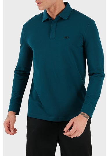 Armani Exchange Erkek Polo Yaka Sweat Xm001288 Af17321 Ub022 Petrol PETROL Armani Exchange Erkek Polo Yaka Sweat Xm001288 Af17321 Ub022 Petrol PETROL