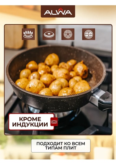 Alwa 24 Cm Şiş Panı Krepler İçin 230652815 Siyah