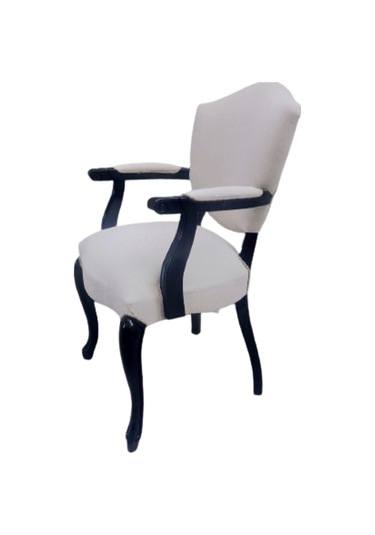 Bengimobilya Berjer Kelebek Sandalye, Kolçaklı, Terletmez Keten Kumaş, Parlak