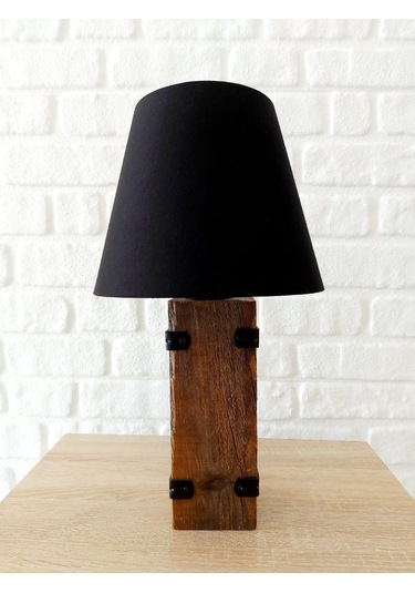 Retro Now Beam Ahşap Ayakli Abajur