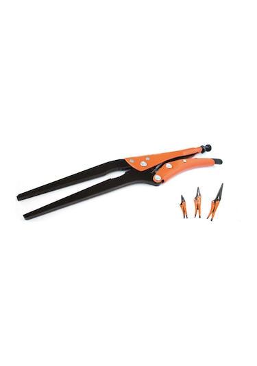 Grip-on 127f-10 Uzun Çeneli Ayarlı Pense 232 MM