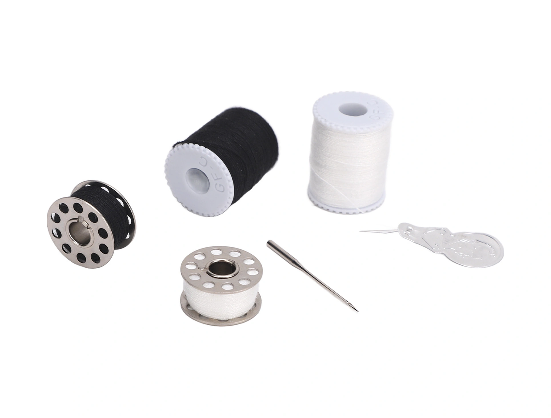Wezone Fanghua Dikiş Makinesi İçin Demir Bobin, İplik Makaraları, İğne Ve İplik Aleti Seti - Ev Dikişi Ve El Yapımı İçin Uygun
