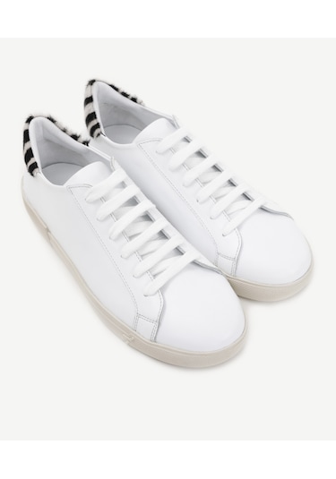 Yargıcı Klasik Deri Sneakers 25ykay4027x 002 Beyaz