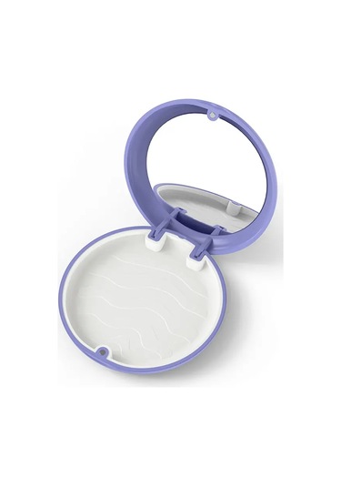 Protez Saklama Kutusu Ortodonti Hizalayıcı Tutucu Parantez Saklama Kutusu Parantez Hizalayıcı Durumda Ağız Bakımı Alet Düzenleyici Sıcak Yellow