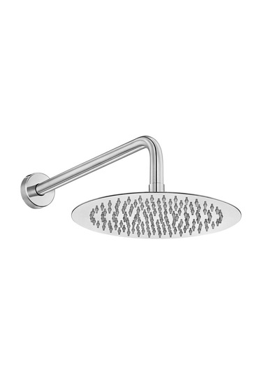 Ar Olympos Tepe Duş Başlığı Ø 250 Mm Duvardan Borulu L 388 Mm 102145086 Krom