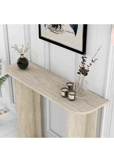 Parma Makyaj Masası - Traverten Traverten