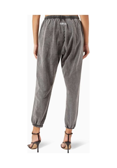 Sweatpants - Organik Pamuk - Esnek Bel - Yan Cepler - Acne Studios Siyah