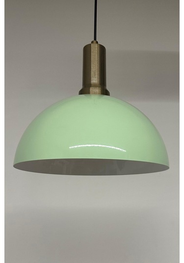 Yimpi Mint Avize Tekli Eskitme Fener Başlık Sarkıt Salon Kuaför Cafe Dekoratif Aydınlatma Pastane Mint Yeşili