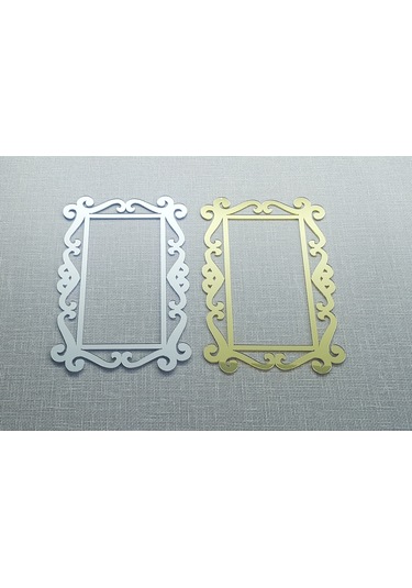 Priz Kenarı için Pleksi Priz Çerçevesi & Priz Süsü Gold-Tekli